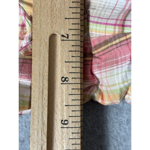 Charlotte‎ Russe Plaid Pants Wide Leg Drawstring Casual Comfy Size 3 - Picture 5 of 8